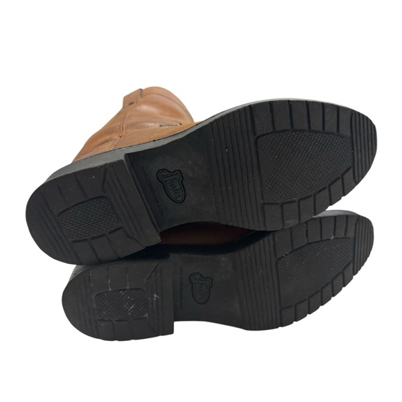 Justin Boots Aged Bark Youth Sz 3.5 D Work Boots 4782 - Picture 5 of 6